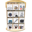 Load image into Gallery viewer, Words and Ideas Change the World Typewriter Vinyl Sticker: Packaged Sticker