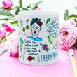 Load image into Gallery viewer, Frida Kahlo Mug - Frida Kahlo Gift | Self Care Gift | Art