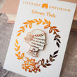 Load image into Gallery viewer, Sappho Poetry Enamel Pin Badge - Women Poets Collection