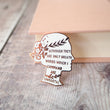 Load image into Gallery viewer, Sappho Poetry Enamel Pin Badge - Women Poets Collection