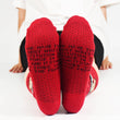 Load image into Gallery viewer, RBG Red Ankle Socks Medium