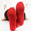 Load image into Gallery viewer, RBG Red Ankle Socks Medium