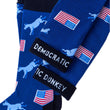 Load image into Gallery viewer, Democratic Donkey Carded Cotton Sock by Alynn