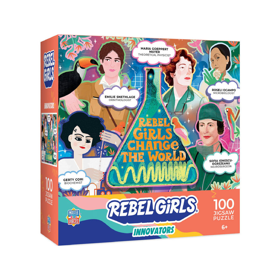 Rebel Girls - Inventors 100 Piece Jigsaw Puzzle