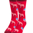 Load image into Gallery viewer, Republican Elephants Carded Cotton Sock by Alynn