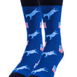 Load image into Gallery viewer, Democratic Donkey Carded Cotton Sock by Alynn