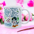 Load image into Gallery viewer, Frida Kahlo Mug - Frida Kahlo Gift | Self Care Gift | Art
