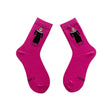 Load image into Gallery viewer, RBG Dissent Pink Crew Socks Medium