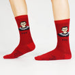 Load image into Gallery viewer, RBG Red Ankle Socks Medium