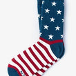 Load image into Gallery viewer, Let Feet-dom Ring American Flag Patriotic Sock - by Alynn
: Red/White/Blue / Sm/Med