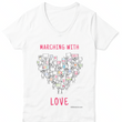 Load image into Gallery viewer, Marching with LOVE (V-Neck)