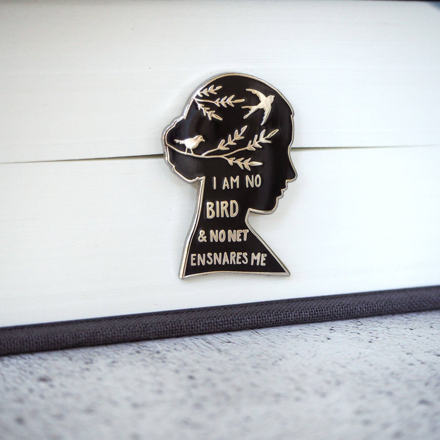 Jane Eyre Bronte Pin Badge - Gothic Literature Collection