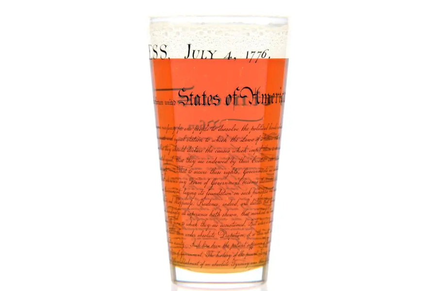 Constitution and Declaration Pint Glass Pair