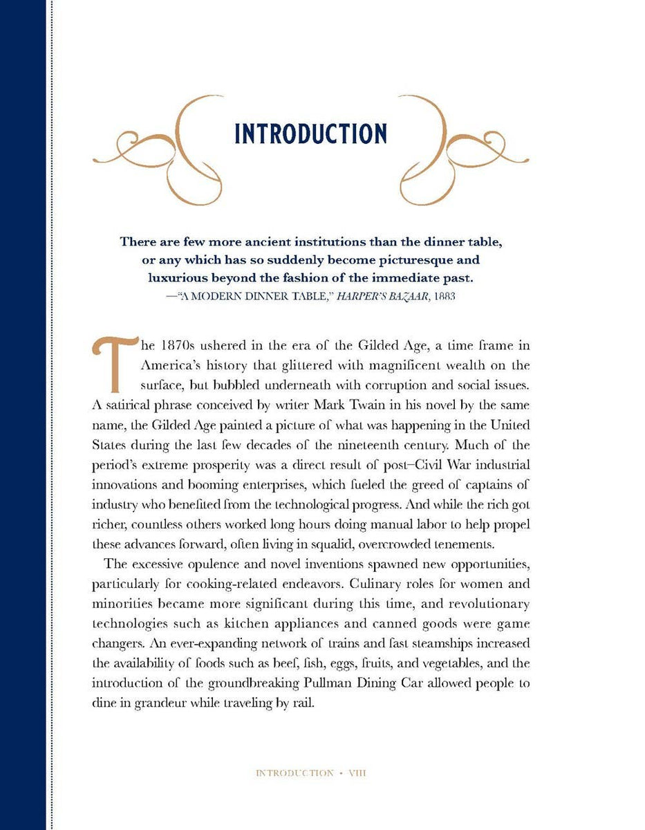 The Gilded Age Cookbook – 1920 Merch Co.