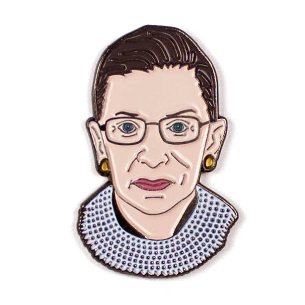 Ruth Bader Ginsburg & I Dissent Pins