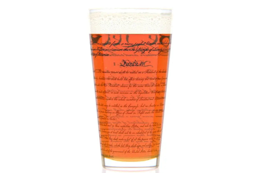 Constitution and Declaration Pint Glass Pair