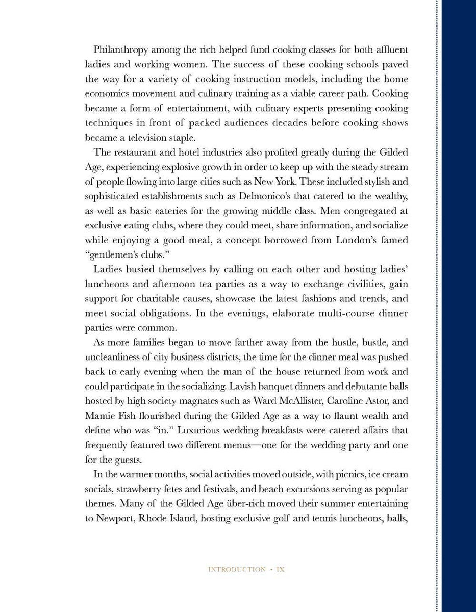 The Gilded Age Cookbook – 1920 Merch Co.