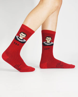 RBG Red Ankle Socks Medium