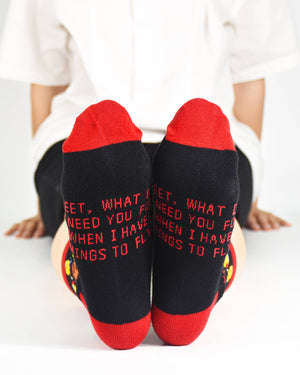 Frida Kahlo Ankle Socks Medium