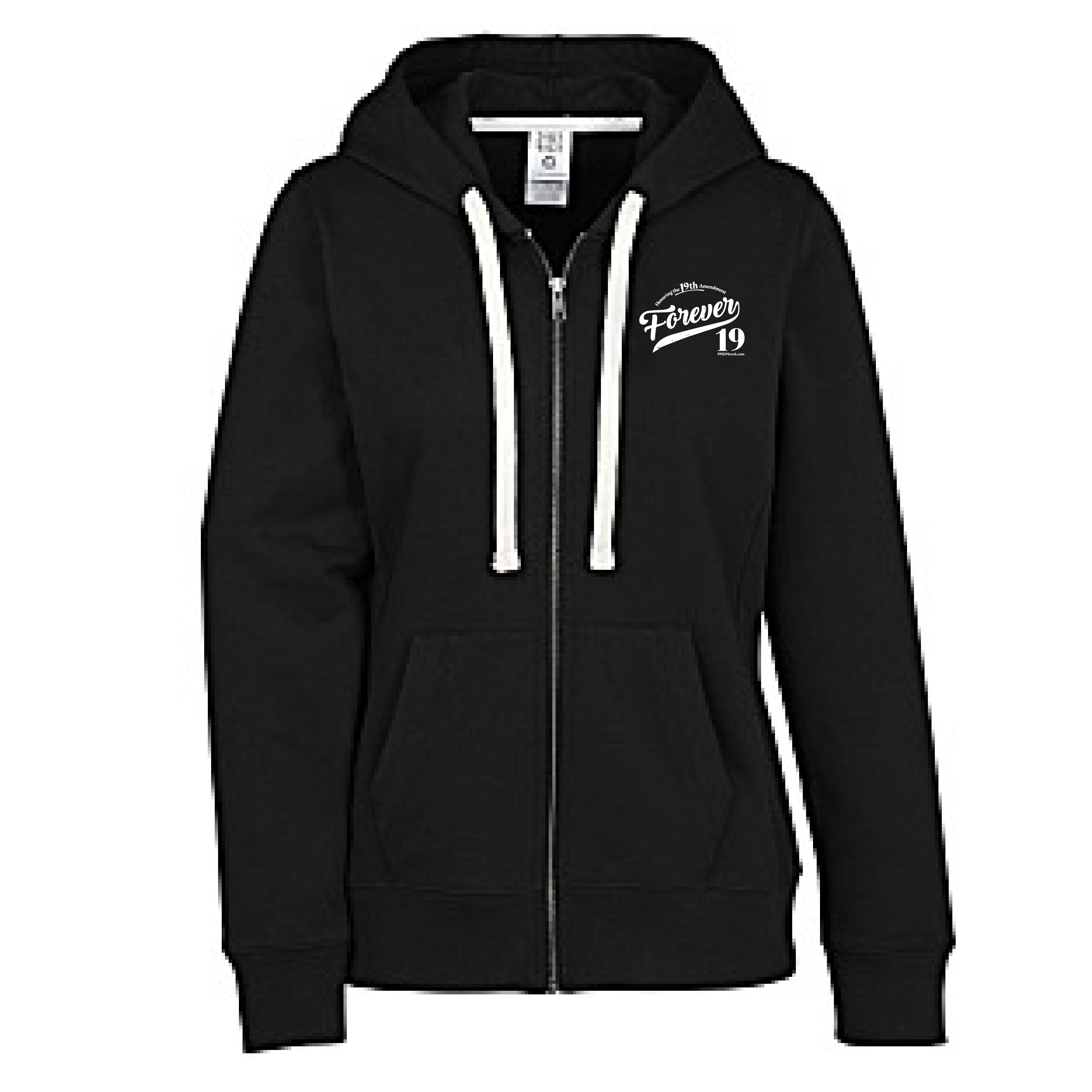 Forever 19 Baseball Logo Full-Zip Hoodie – 1920 Merch Co.