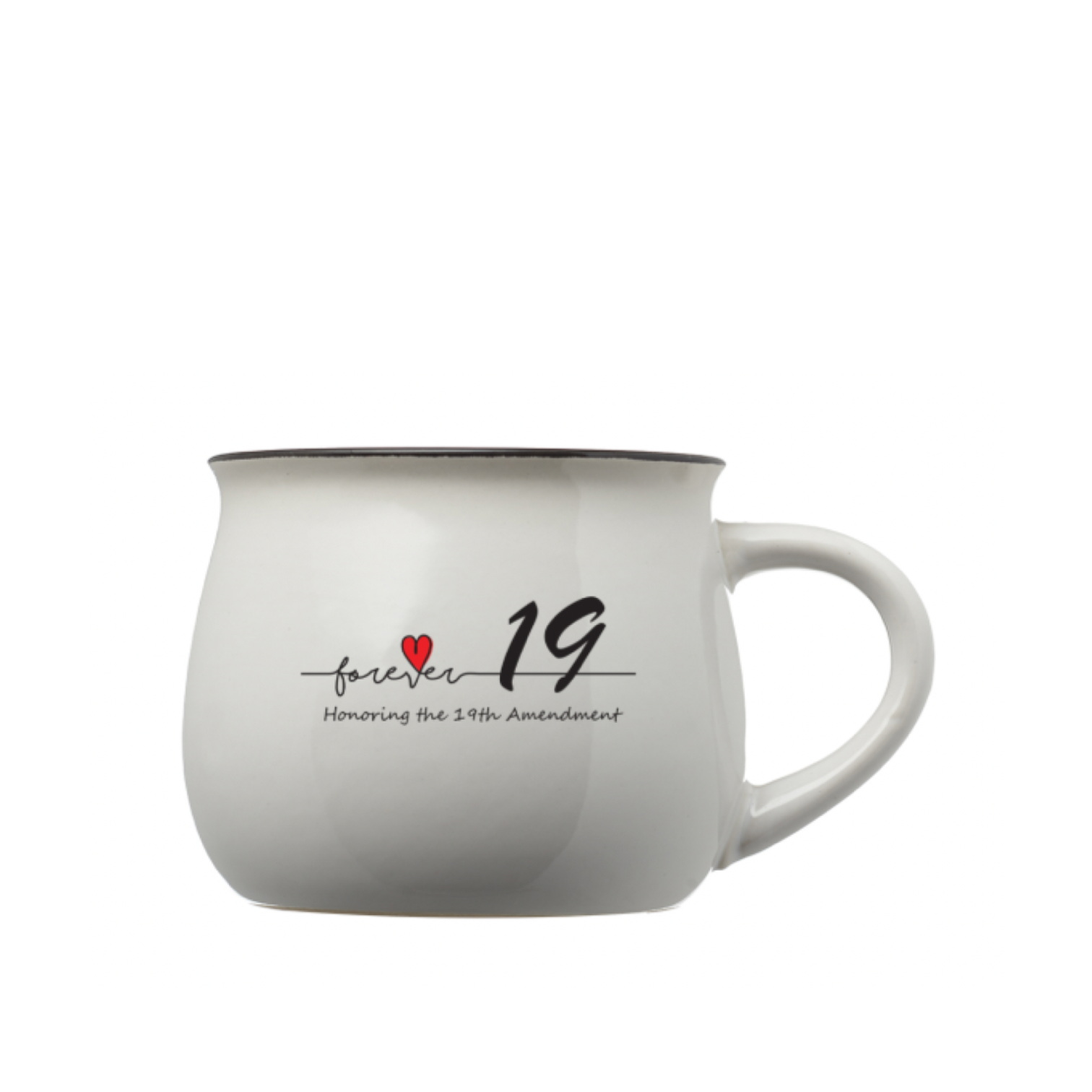 amazing coffee mugs for people who like mountains Mountain Range Over Water Ceramic Coffee Mug || Nature Lover's Coffee Cup  || Cabin Coffee Mug || Wheel Thrown Pottery – Clay & Lye main image 1