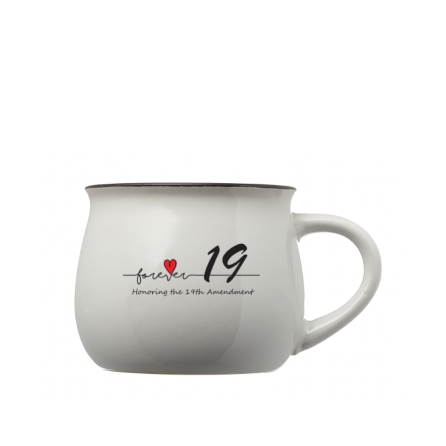 Forever 19 Heart Cappuccino Mug