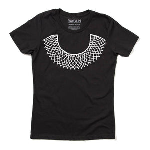 RBG Ruth Bader Ginsburg Dissent Collar T-Shirt: Standard Small - Black