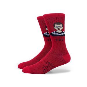 RBG Red Ankle Socks Medium