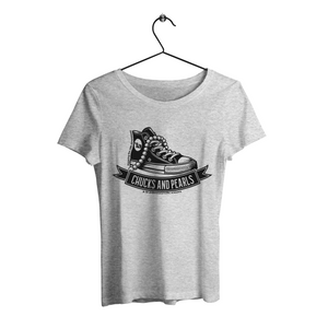 Chucks and Pearls Short Sleeve T-Shirt