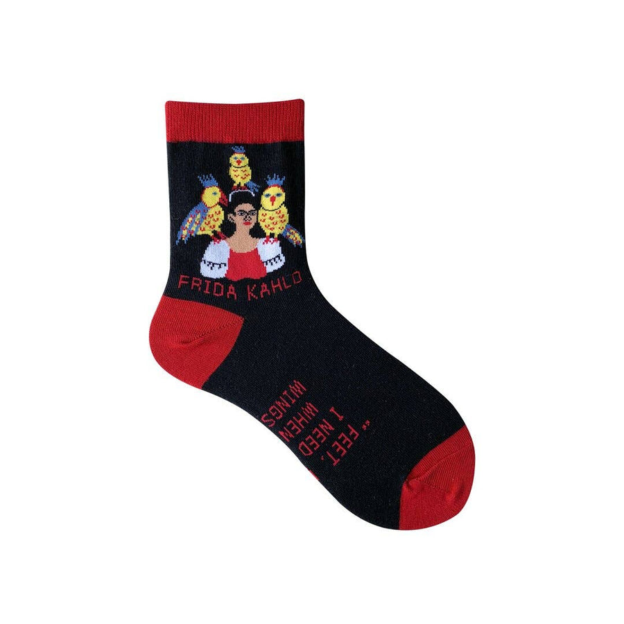 Frida Kahlo Ankle Socks Medium