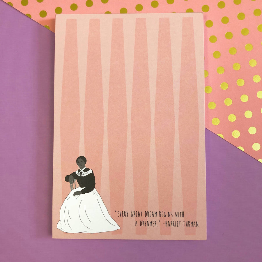 Harriet Tubman Quote Notepad