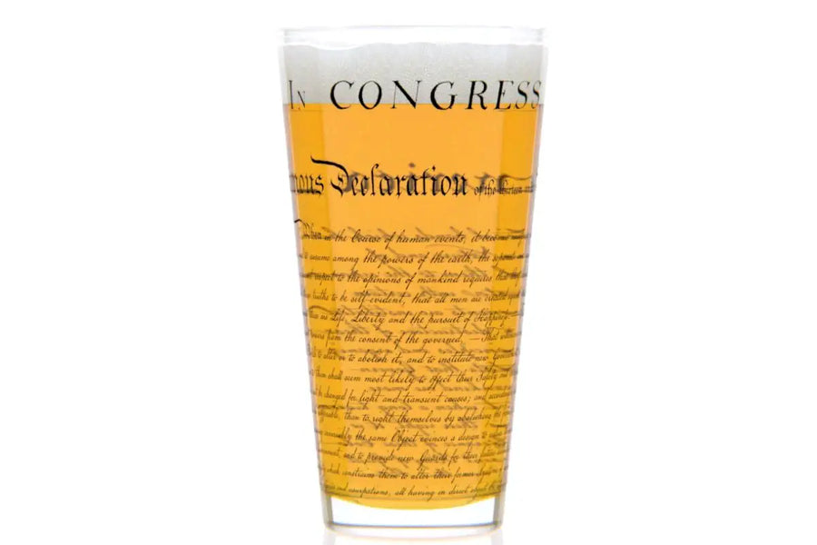 Constitution and Declaration Pint Glass Pair