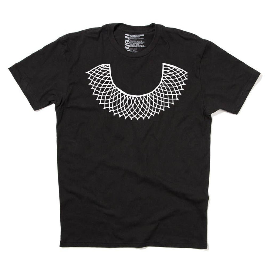 RBG Ruth Bader Ginsburg Dissent Collar T-Shirt: Standard XXL - Black