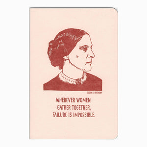 Susan B. Anthony notebook