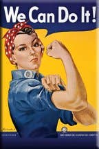 Magnet - Rosie the Riveter