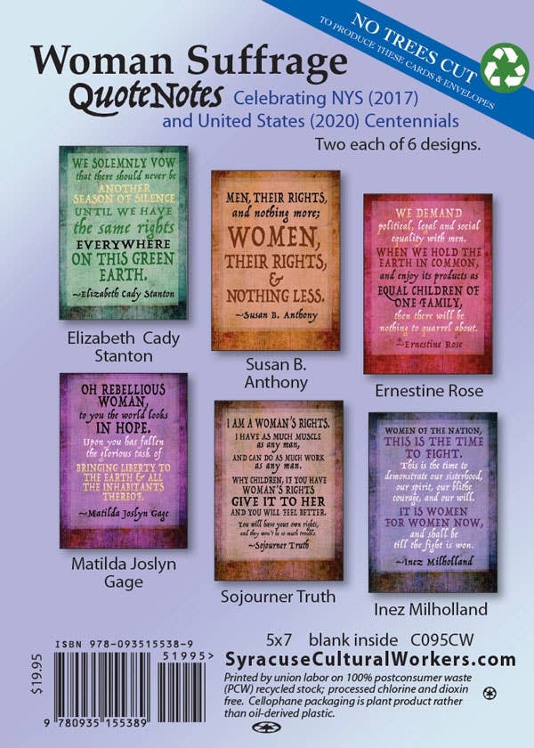 Notecard Collection - Suffrage Centennial - Package of 12