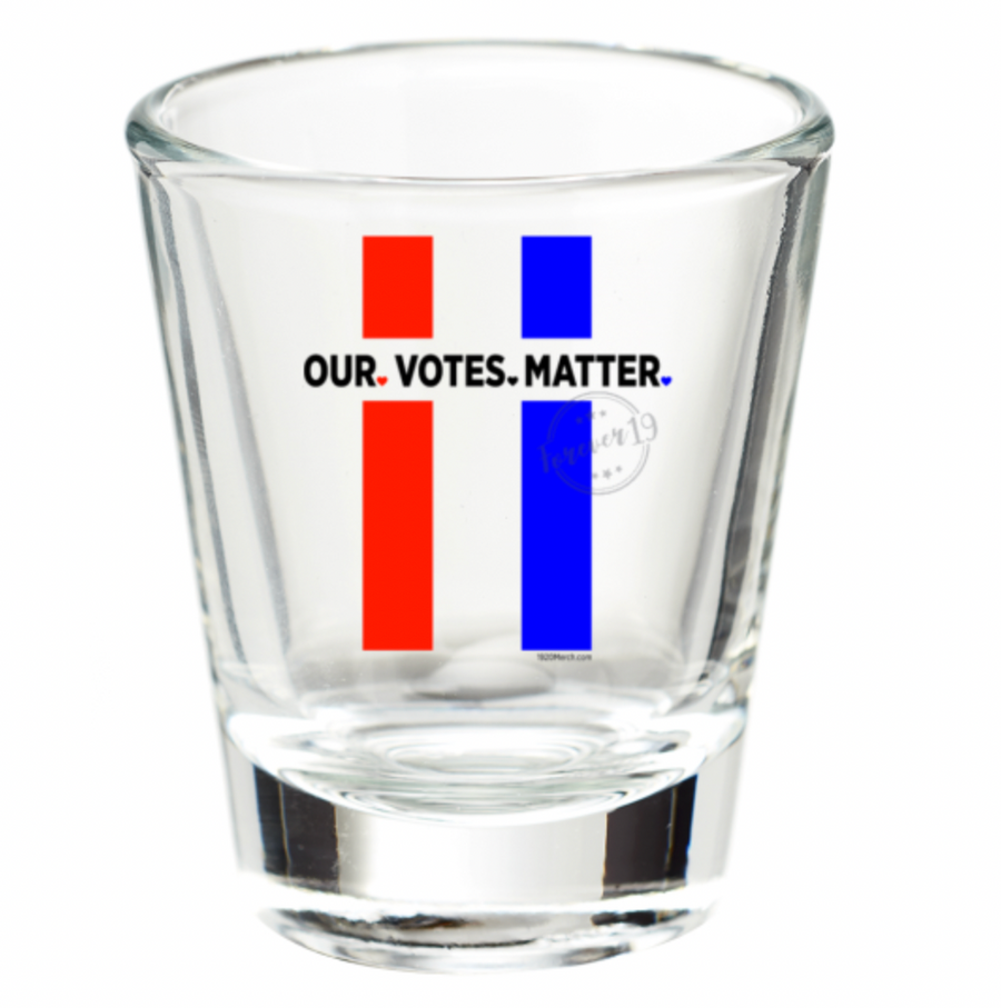 Our Votes Matter Collectors Glass