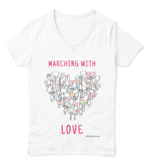 Marching with LOVE (V-Neck)