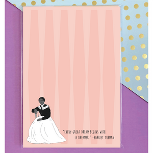 Harriet Tubman Quote Notepad