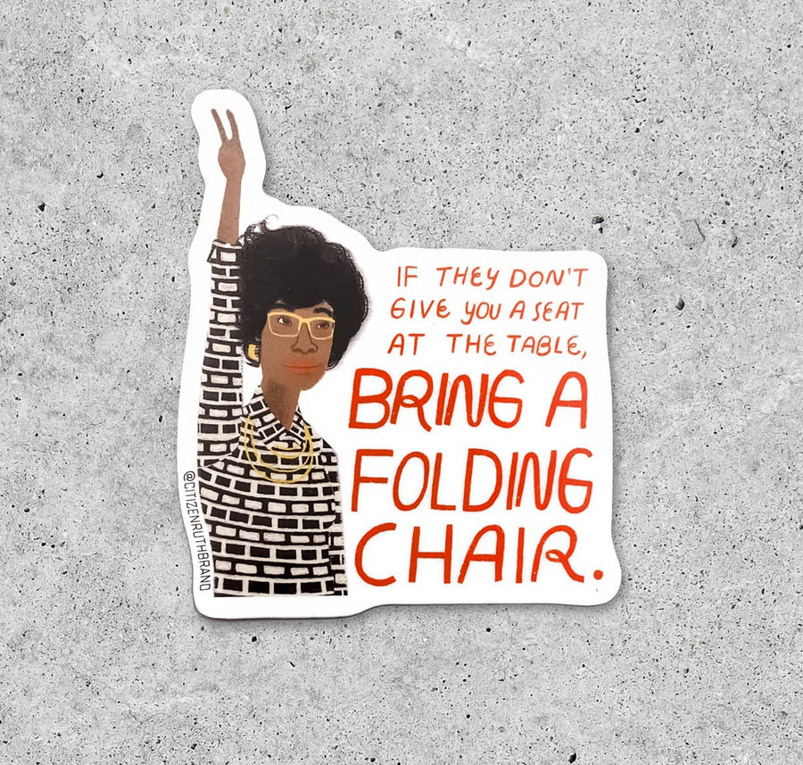 Shirley Chisolm Sticker