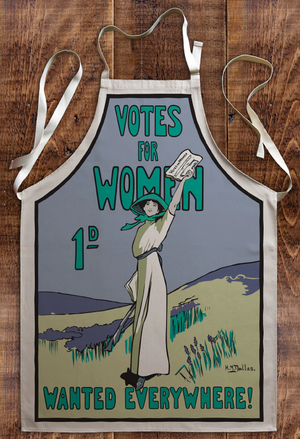 Votes for Women Wanted Apron